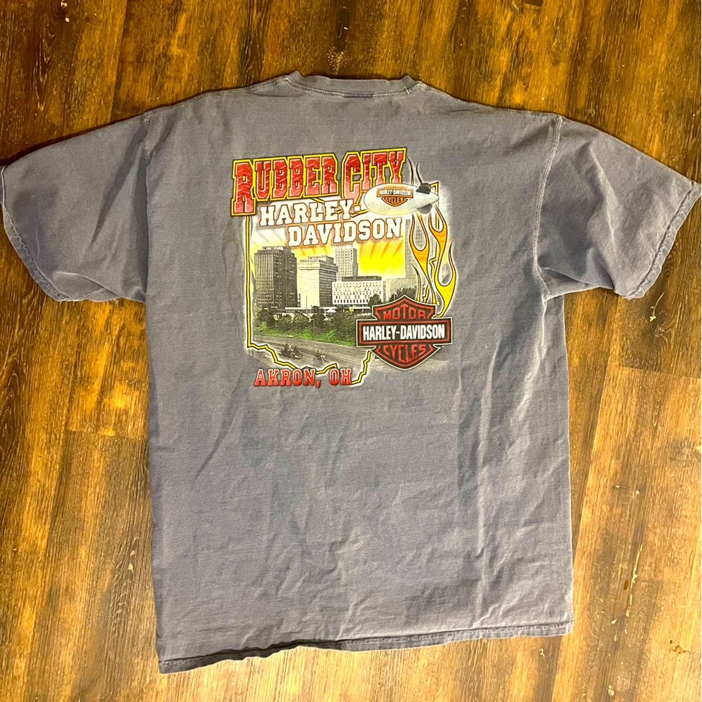 Oversized vintage Harley tee